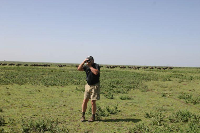 Mark Quinn in Africa